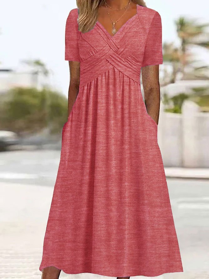 Willa London™ | Serene V-Neck Maxi Dress