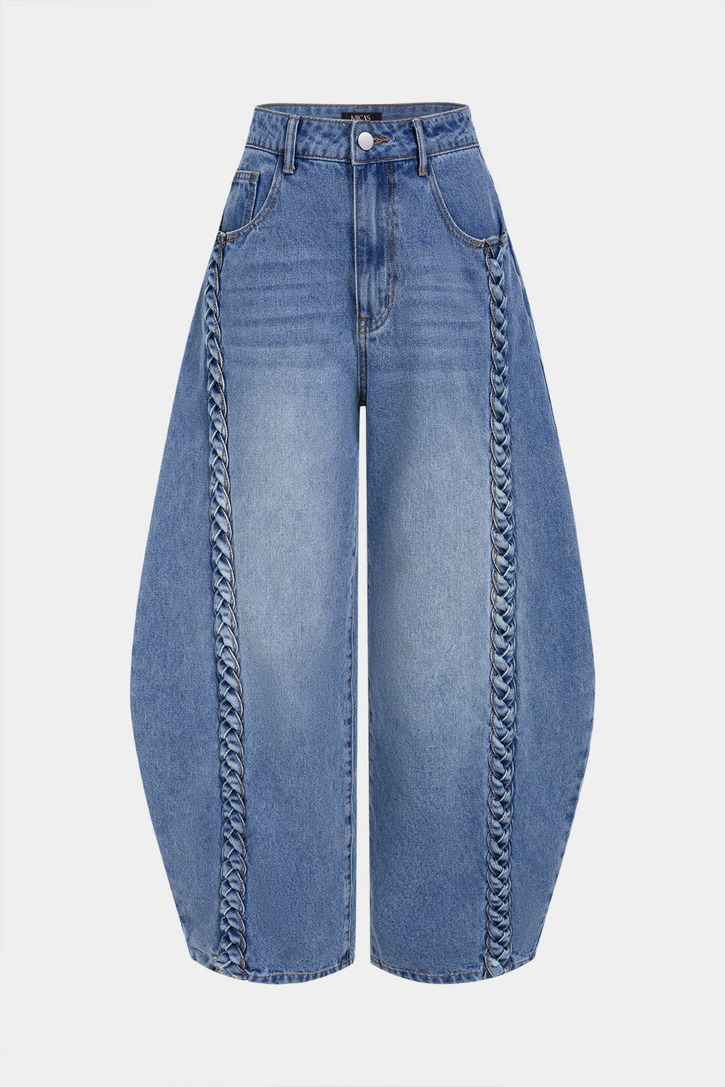 Willa London™ | Effortless Denim Barrel Jeans