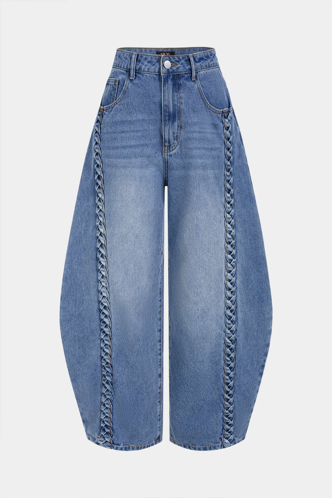 Willa London™ | Effortless Denim Barrel Jeans