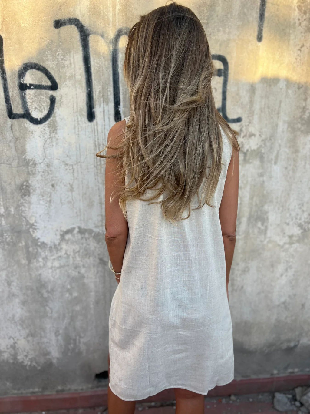 Willa London™ | Serenity Linen Blend Dress