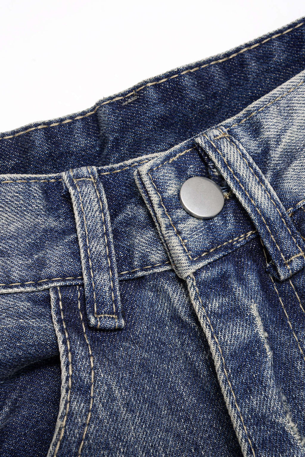 Willa London™ | Asymmetrical Luxe Denim Trousers