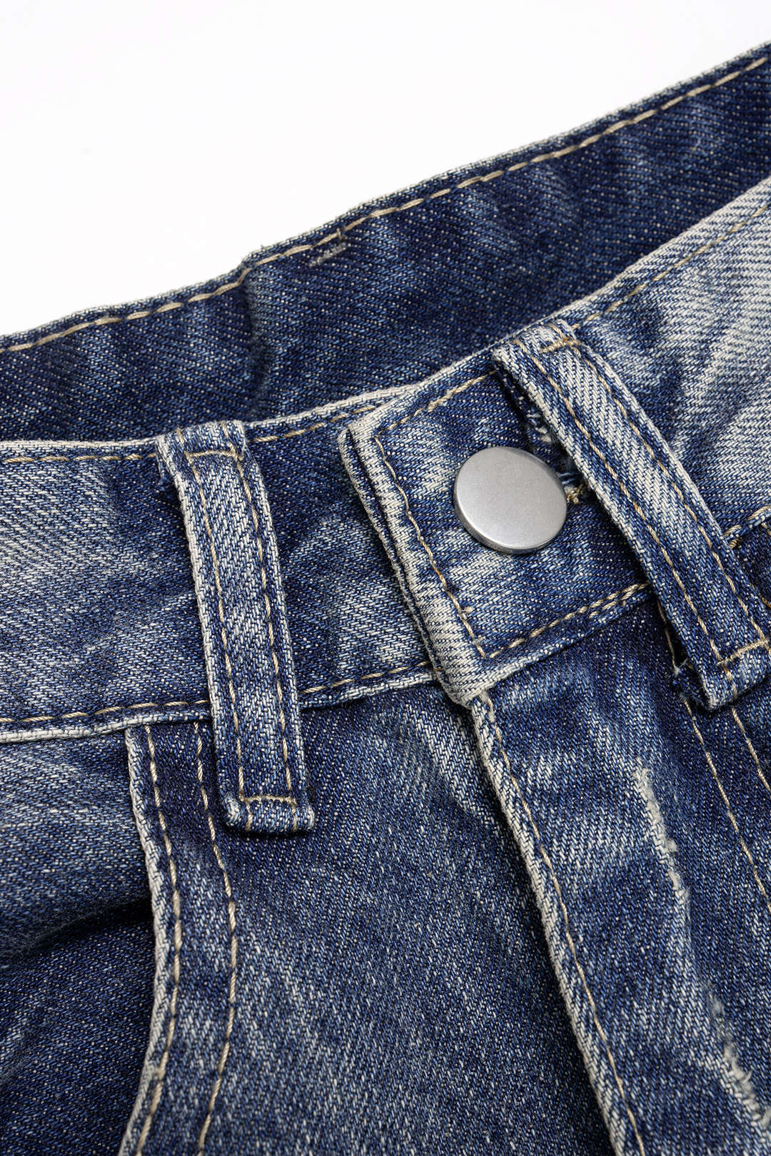 Willa London™ | Asymmetrical Luxe Denim Trousers