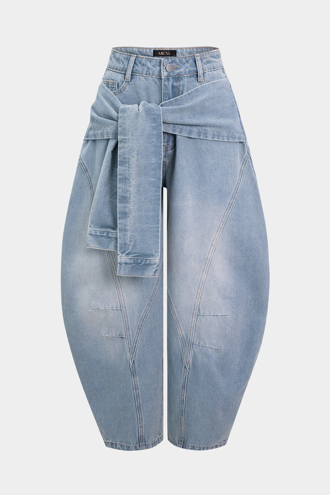 Willa London™ | Effortless Elegance Barrel Jeans