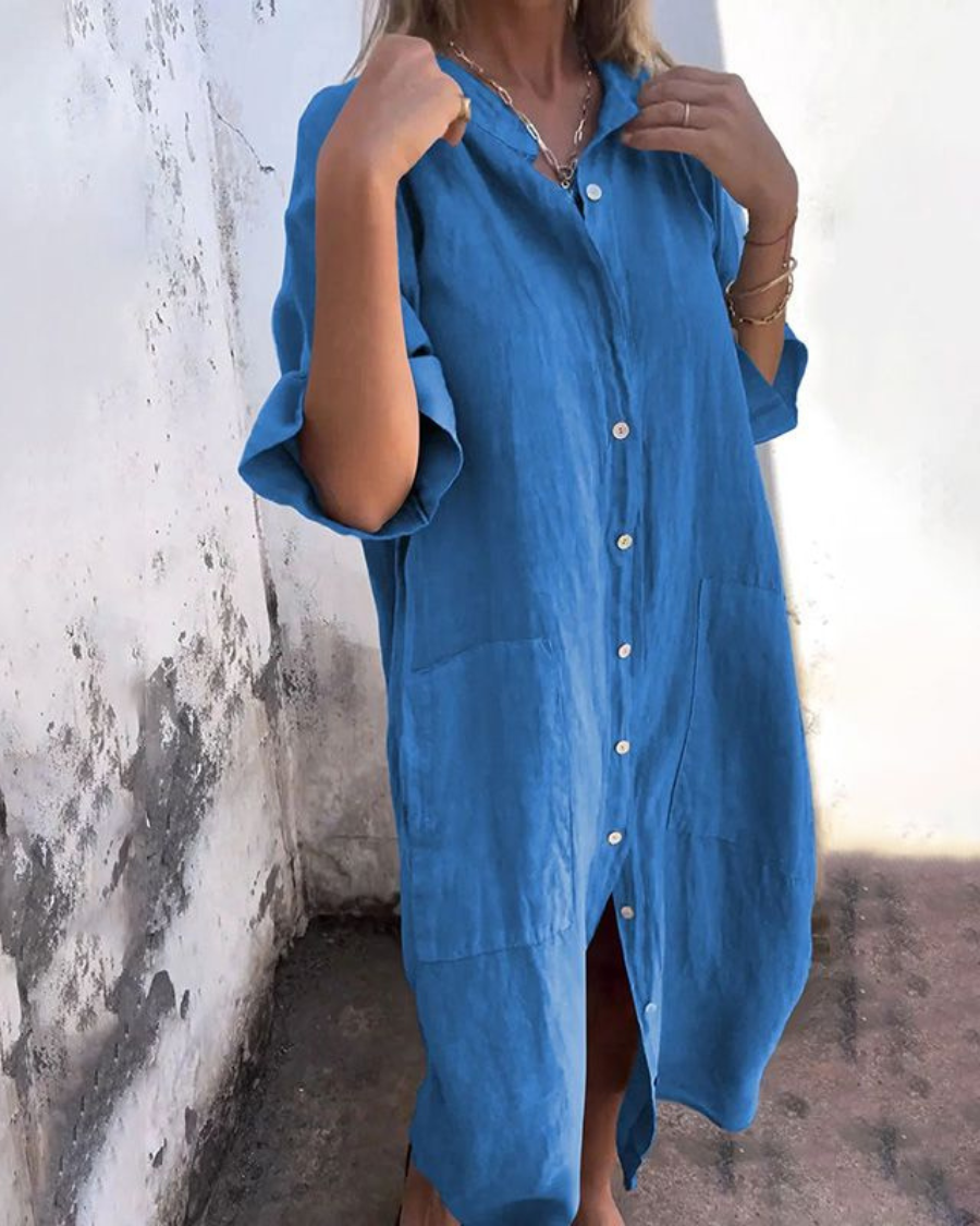 Willa London™ | Ibiza Breeze Shirt Dress