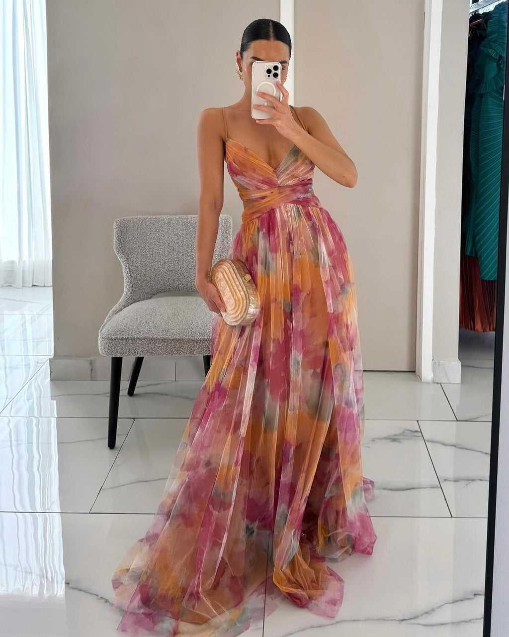 Willa London™ | Enchanted Floral Maxi Dress