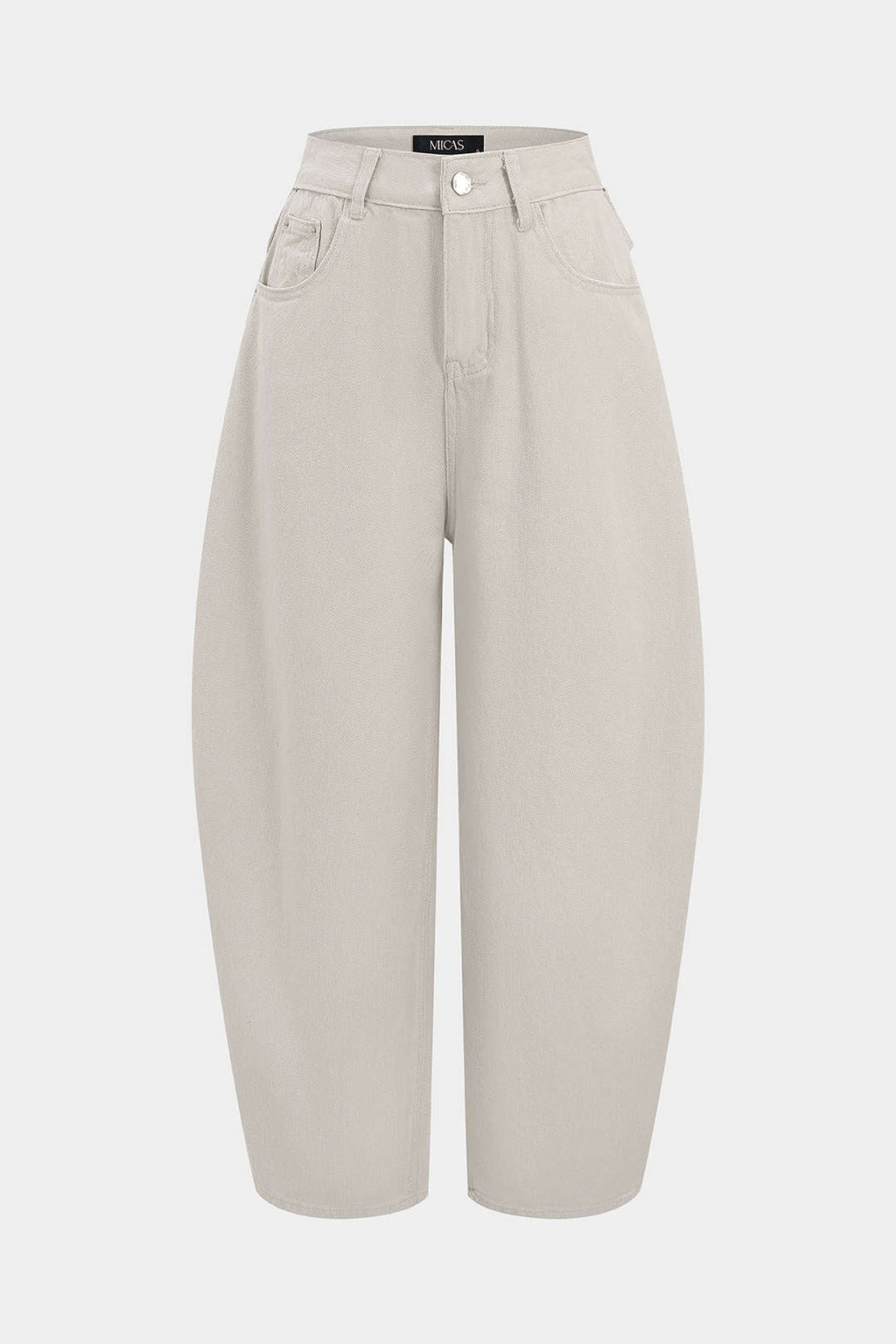 Willa London™ | Tailored Elegance Barrel Jeans