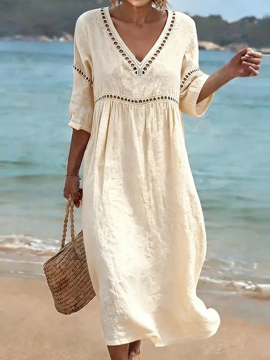 Willa London™ | Serene Summer Midi Dress
