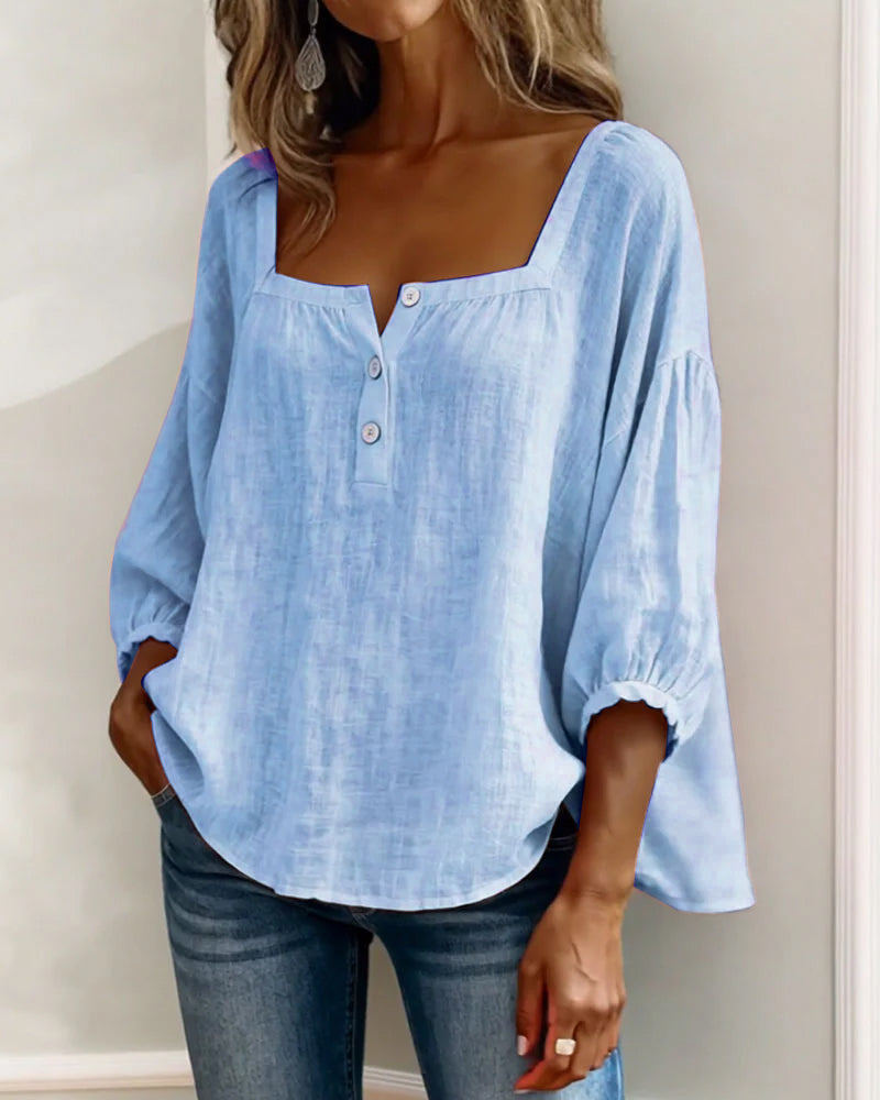 Willa London™ | Serene Square Blouse