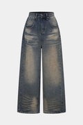 Willa London™ | Artisan Patchwork Wide Leg Jeans