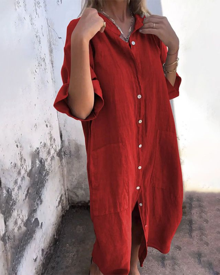 Willa London™ | Ibiza Breeze Shirt Dress