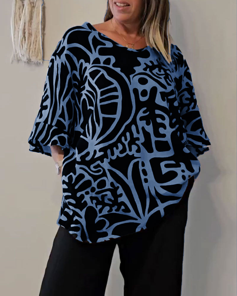 Willa London™ | Abstract Elegance Top
