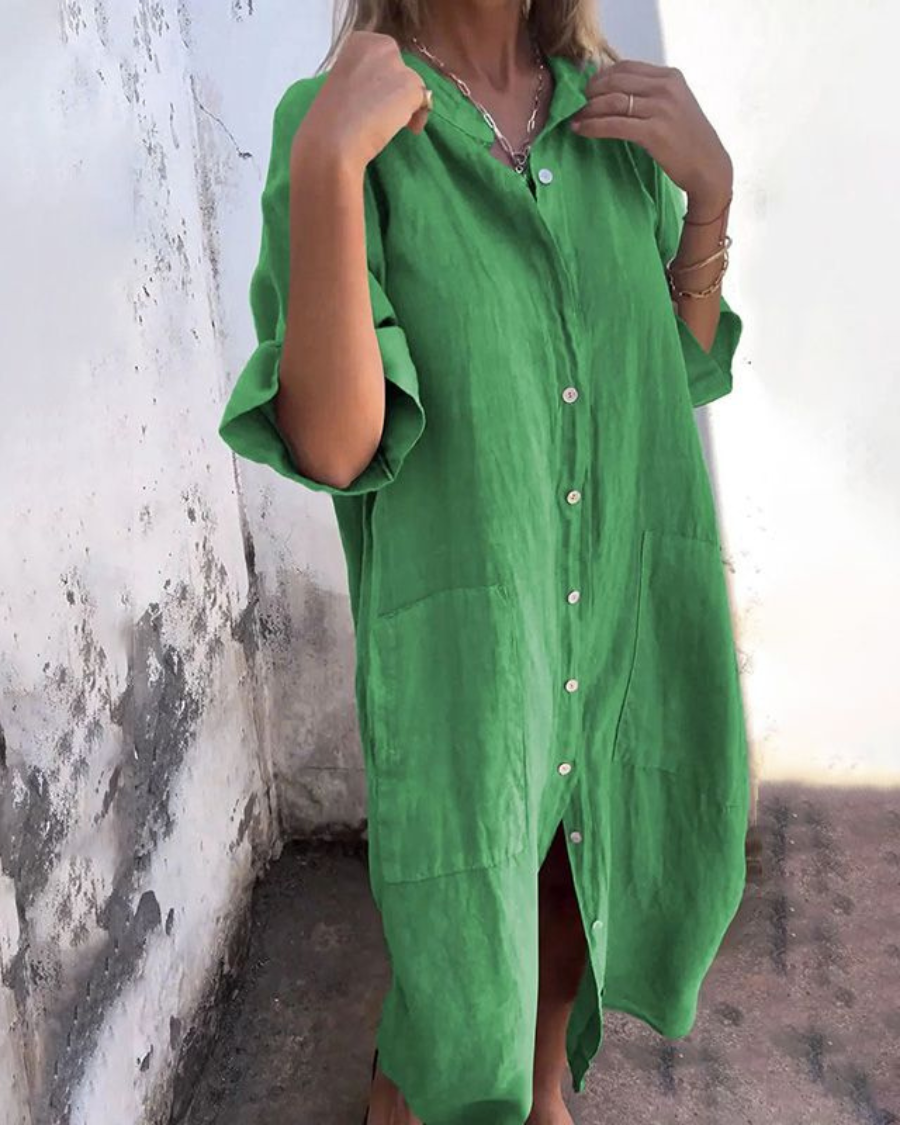 Willa London™ | Ibiza Breeze Shirt Dress