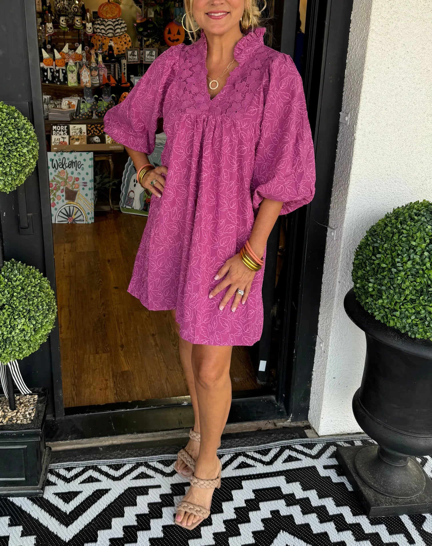 Willa London™ | Belle Époque Jacquard Dress