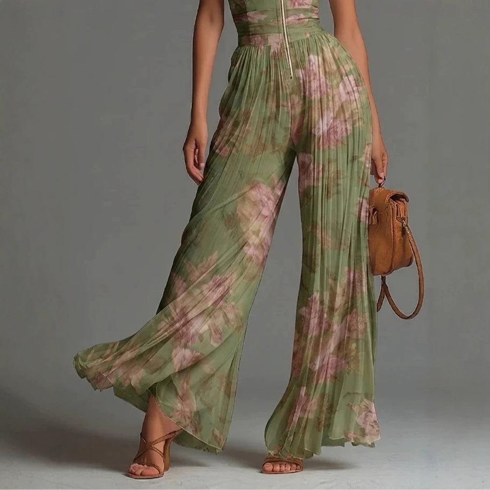 Willa London™ | Floral Elegance Jumpsuit