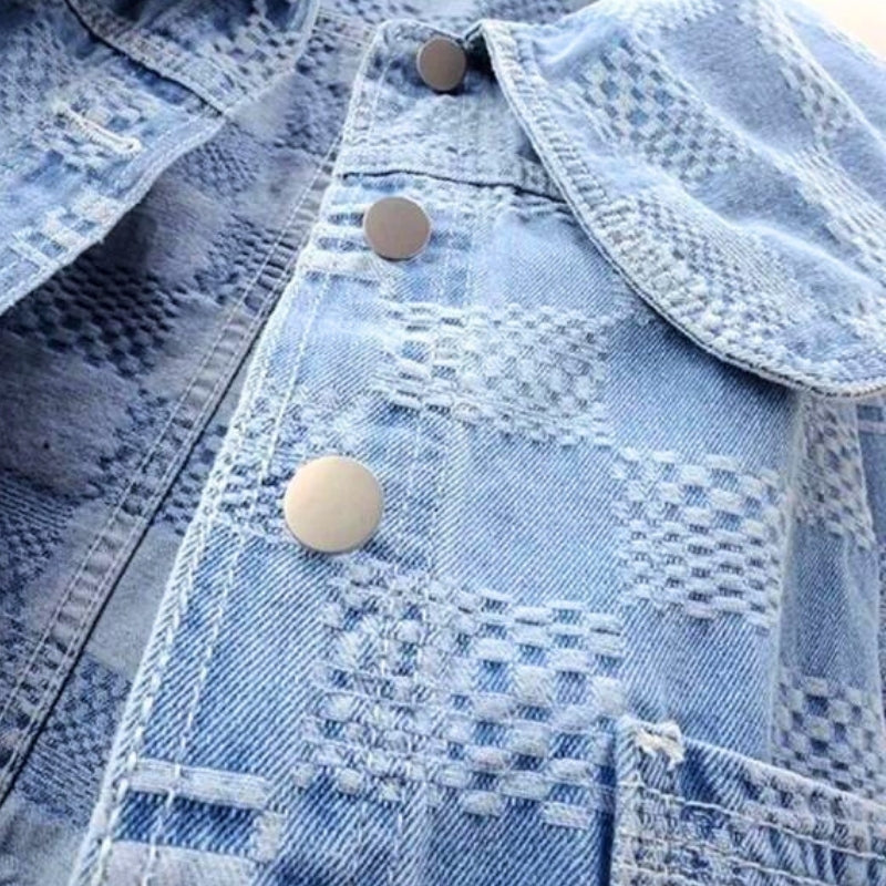 Willa London™ | Heritage Check Denim Jacket
