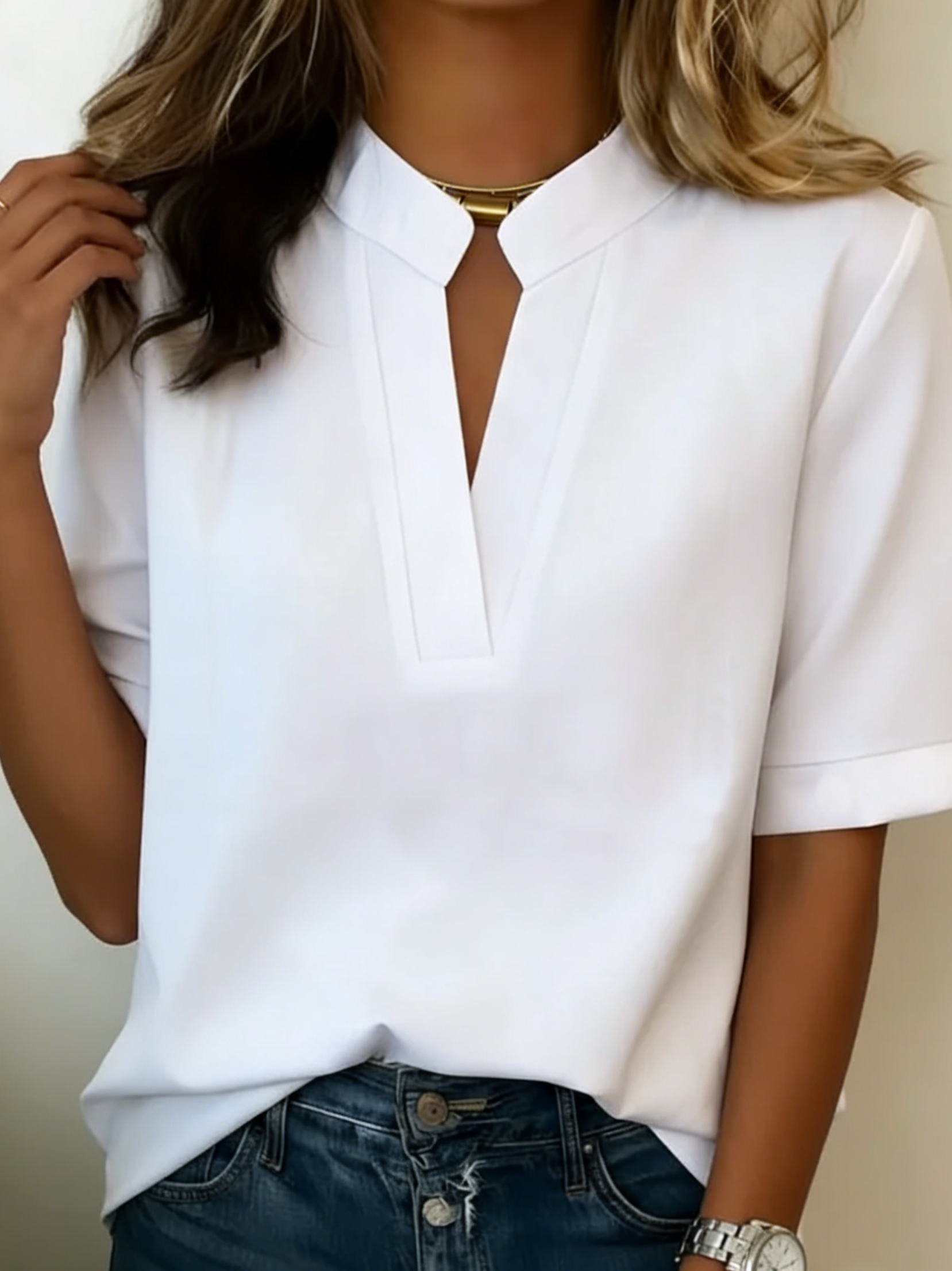 Willa London™ | Serene V-Neck Blouse