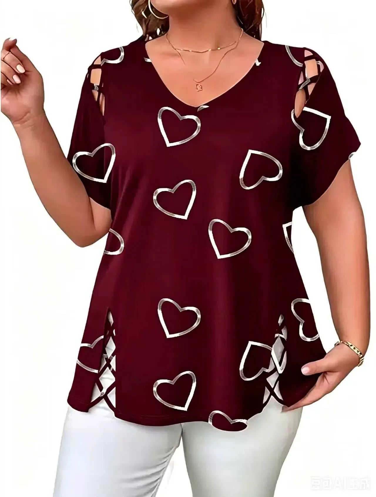 Willa London™ | Heartfelt Elegance Blouse