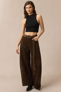 Willa London™ | Radiant Rhinestone Wide Leg Jeans