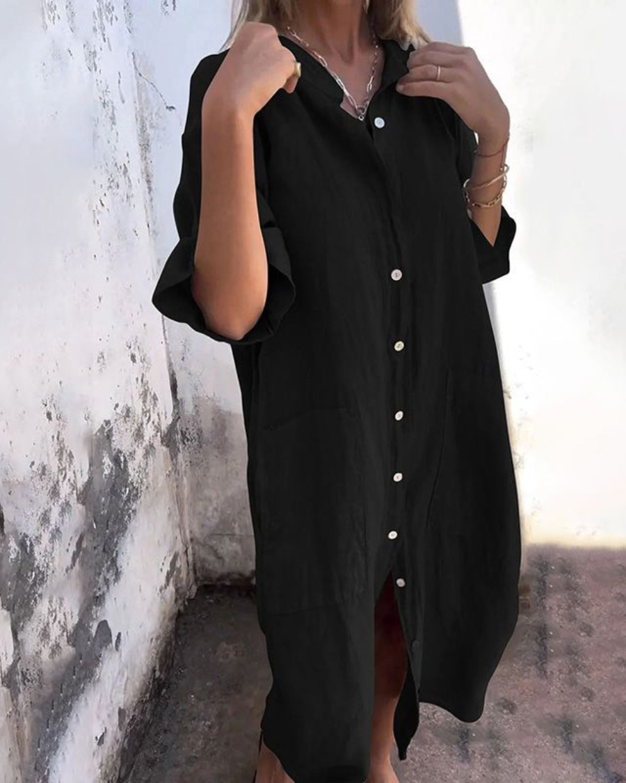 Willa London™ | Ibiza Breeze Shirt Dress