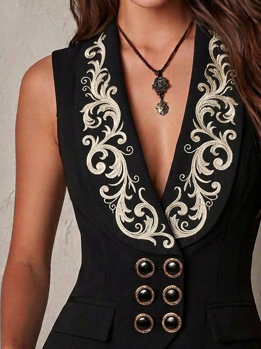 Willa London™ | Vintage Elegance Waistcoat