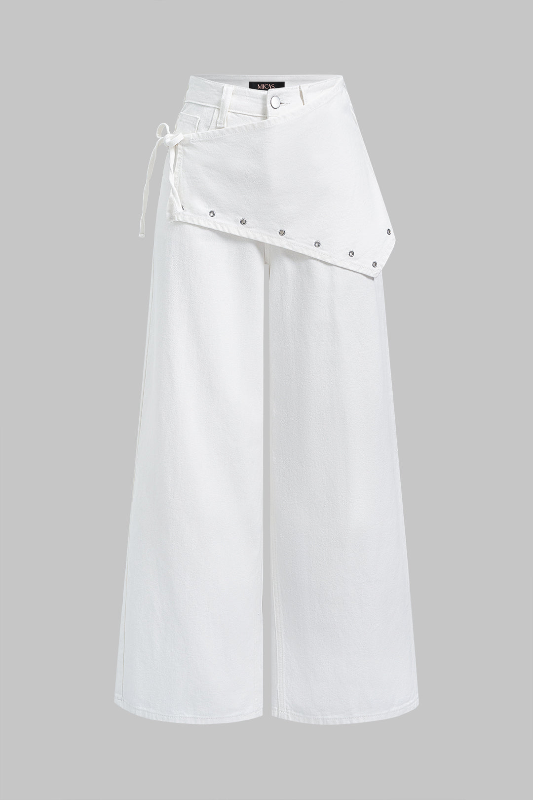 Willa London™ | Asymmetrical Denim Elegance Pants