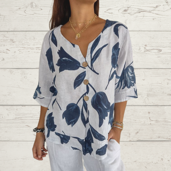Willa London™ | Floral Elegance Top