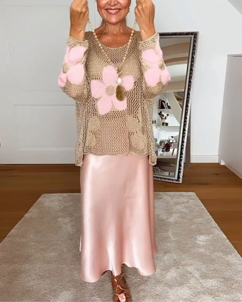 Willa London™ | Floral Knit Elegance
