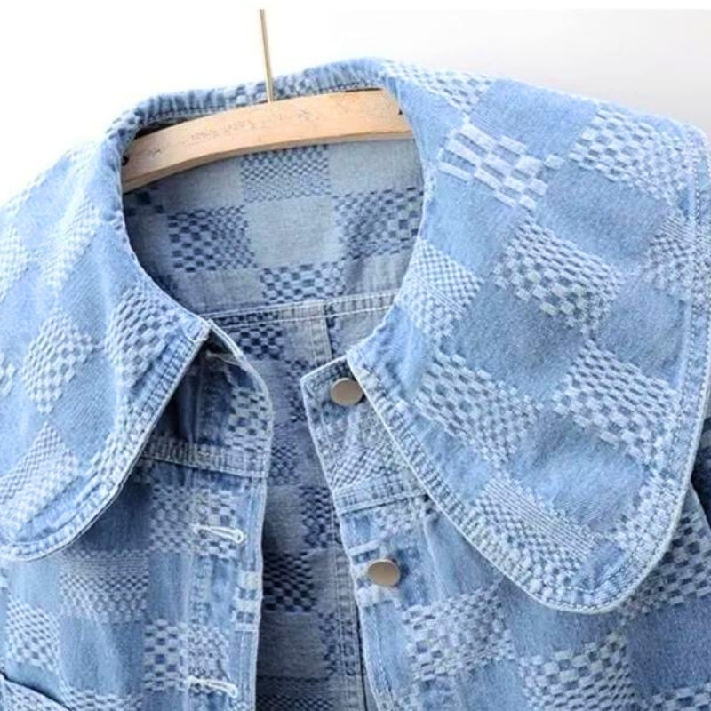 Willa London™ | Heritage Check Denim Jacket