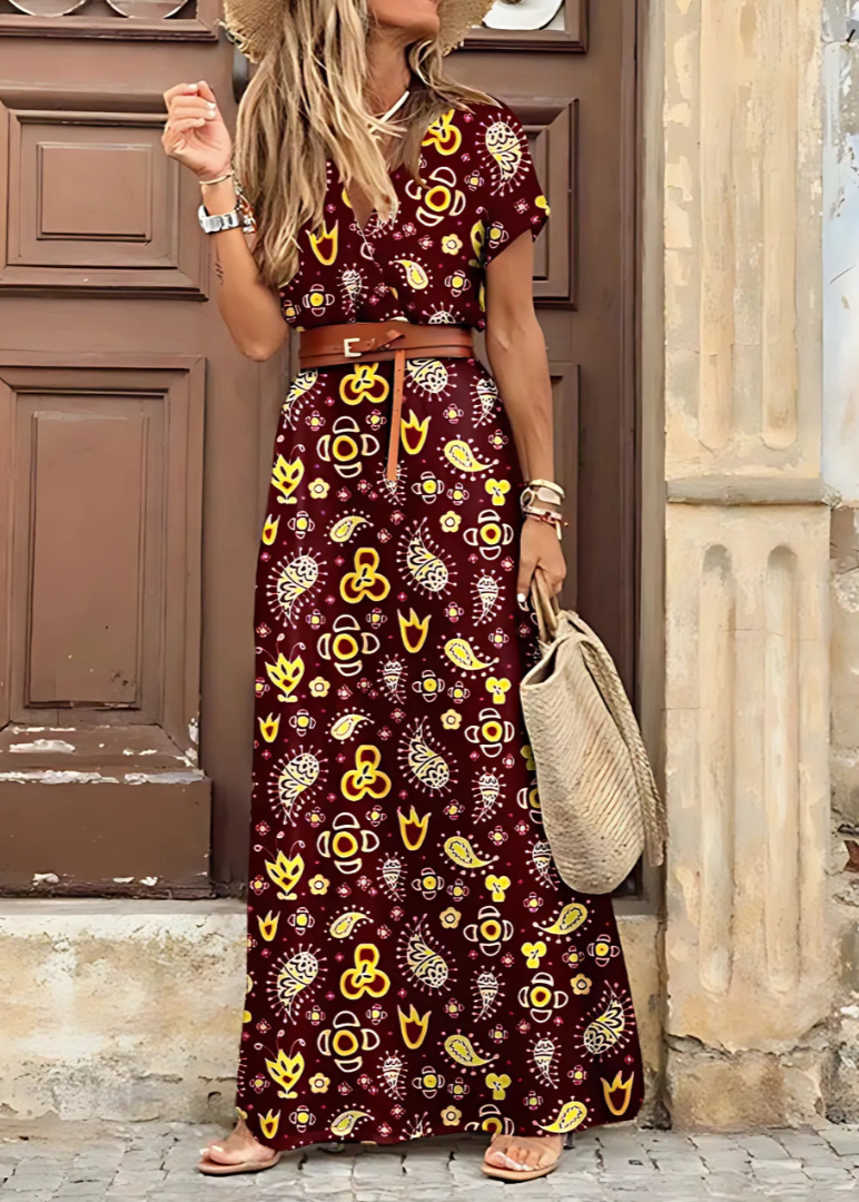 Willa London™ | Bohemian Elegance Maxi Dress
