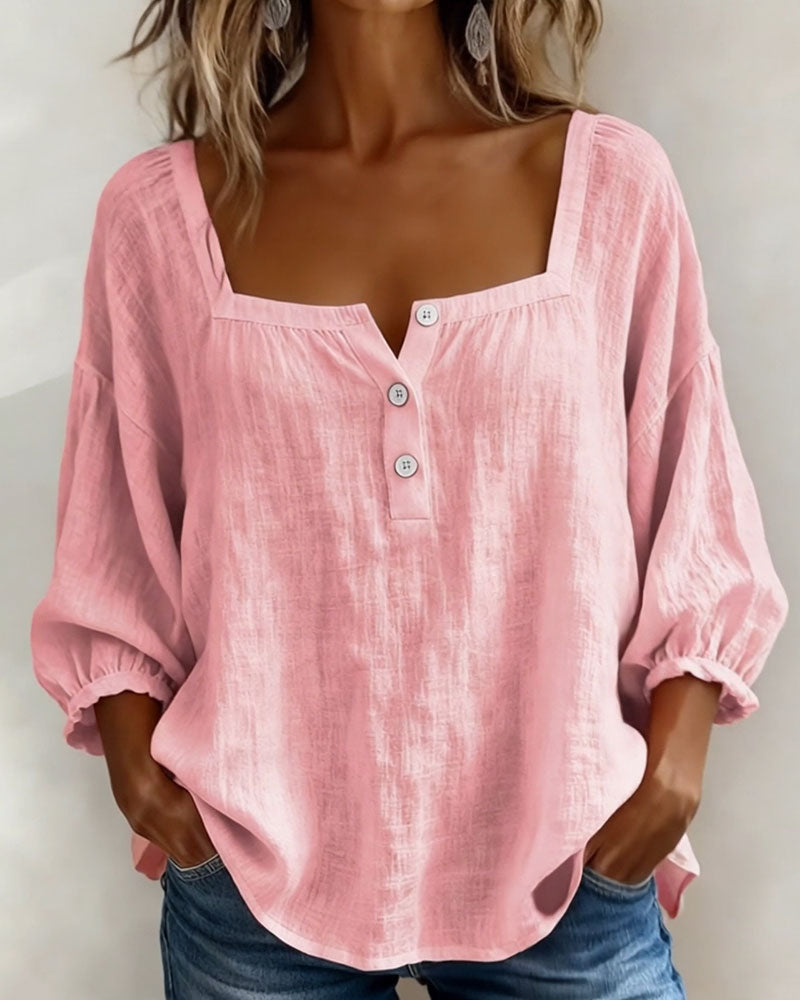 Willa London™ | Serene Square Blouse