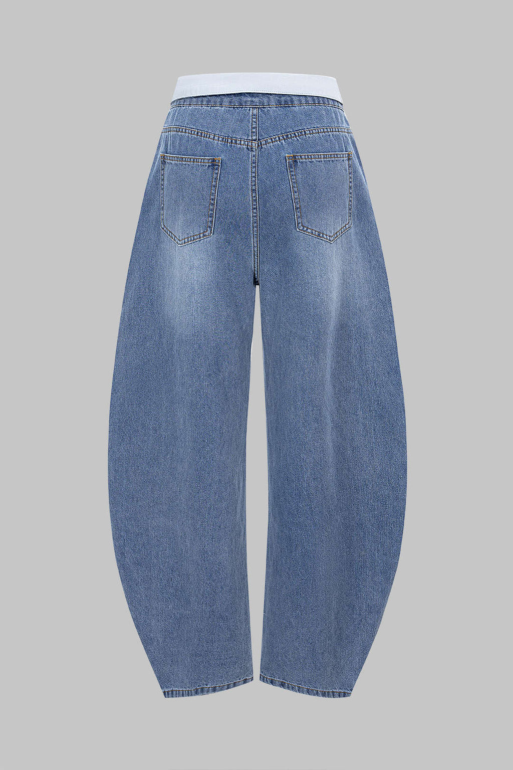Willa London™ | Luxe Barrel Denim Trousers