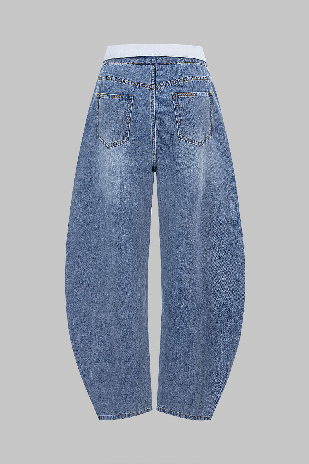 Willa London™ | Luxe Barrel Denim Trousers