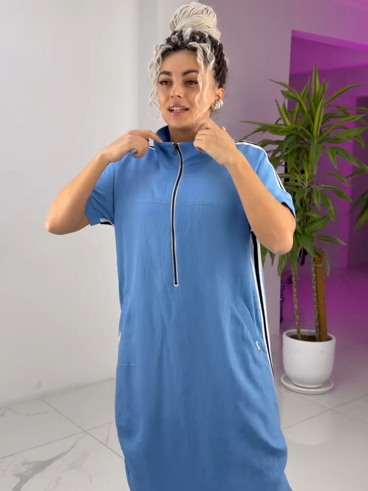 Willa London™ | Luxe Sport Chic Maxi Dress