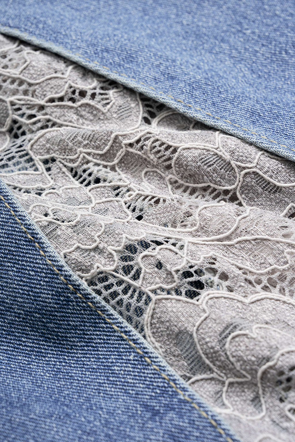 Willa London™ | Artisan Patchwork Wide Leg Jeans