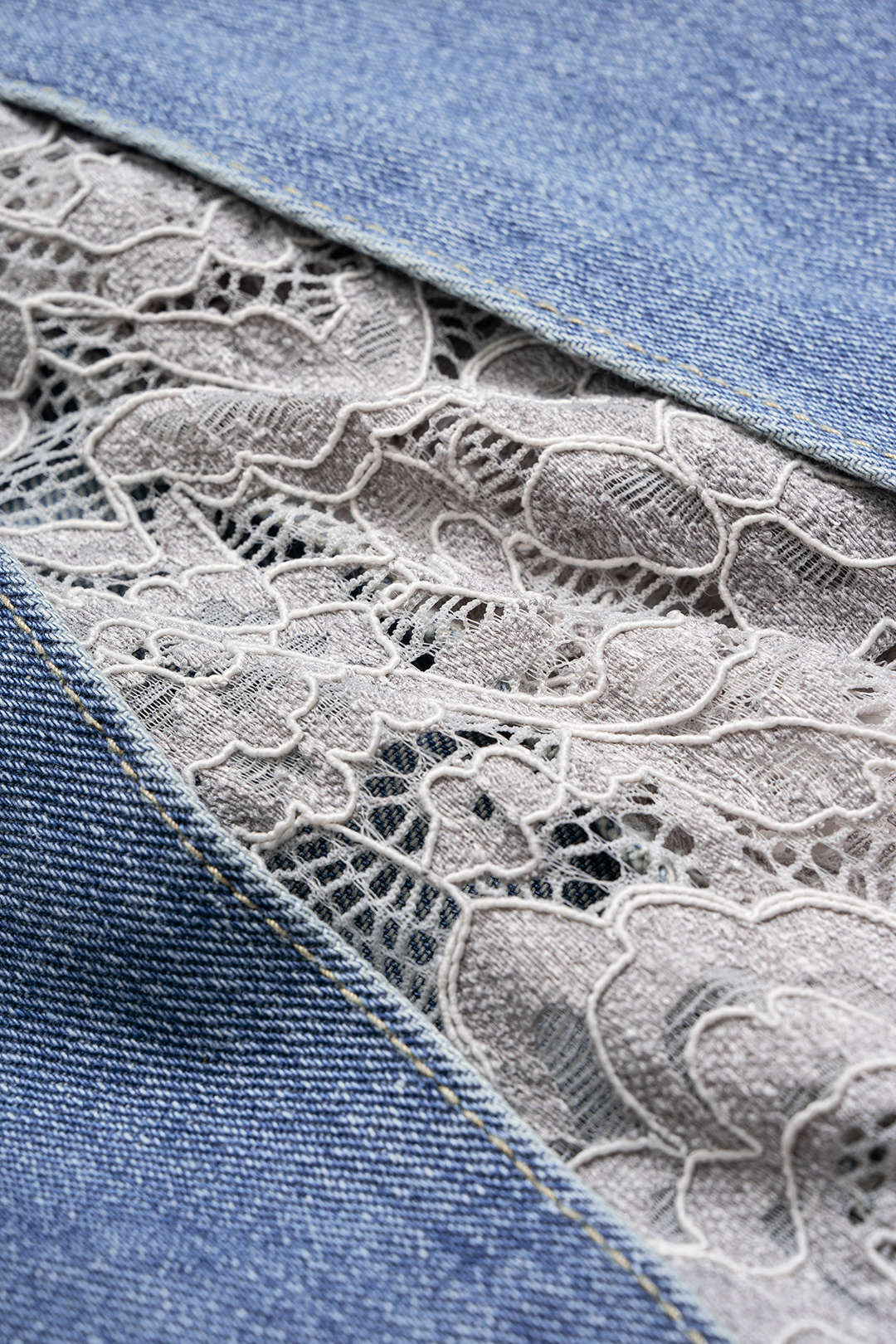 Willa London™ | Artisan Patchwork Wide Leg Jeans