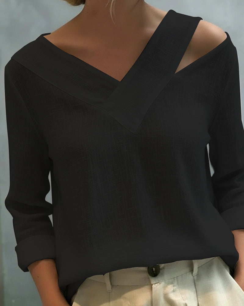 Willa London™ | Asymmetric Elegance Top