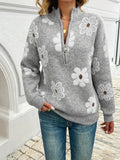 Willa London™ | Floral Elegance Sweater