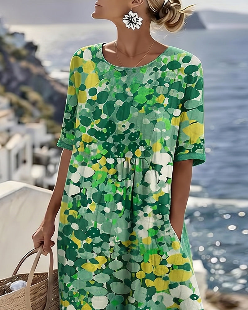 Willa London™ | Summer Blossom Midi Dress