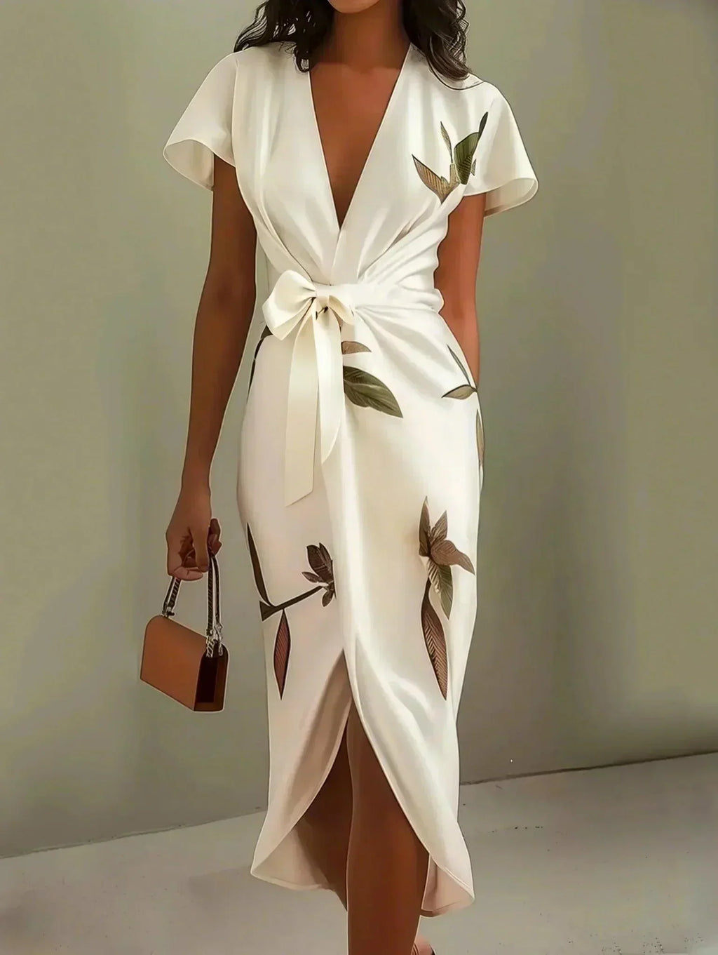 Willa London™ | Floral Elegance Wrap Dress