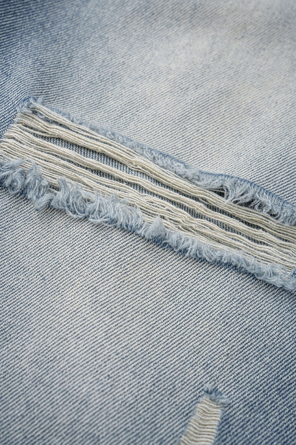 Willa London™ | Asymmetrical Luxe Denim Trousers