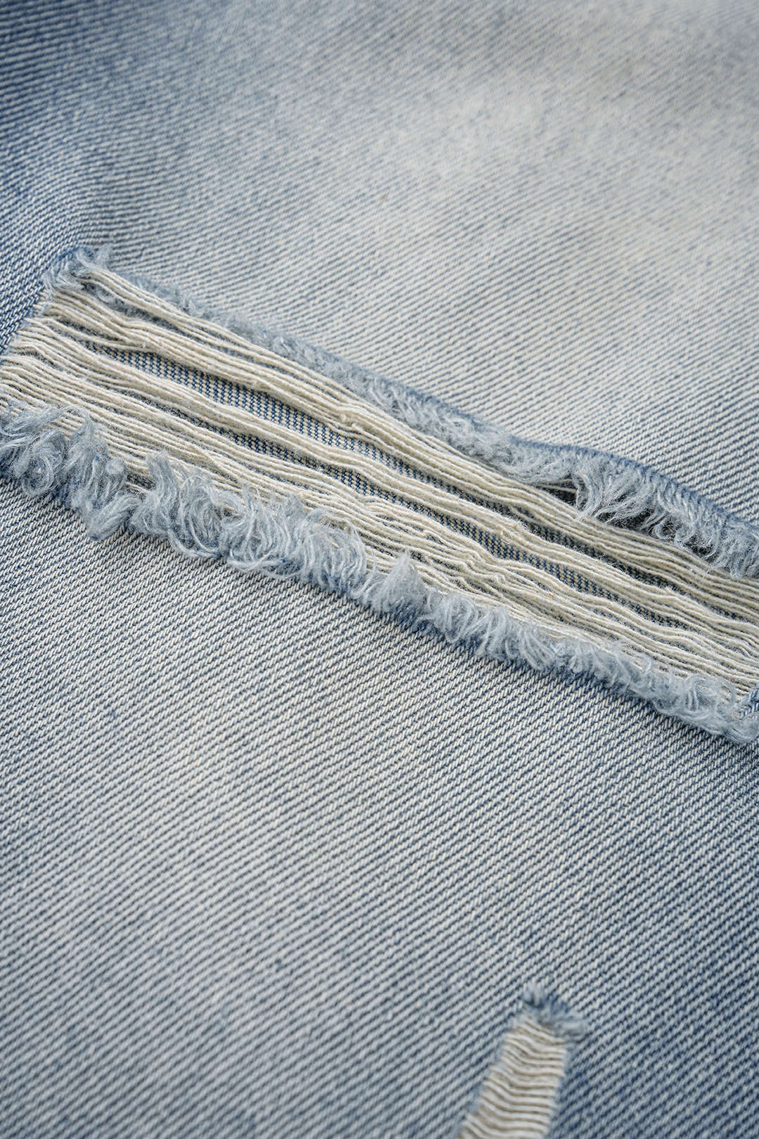 Willa London™ | Asymmetrical Luxe Denim Trousers