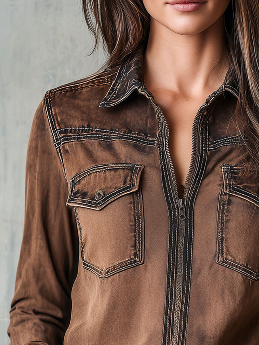 Willa London™ | Heritage Utility Zip Jacket