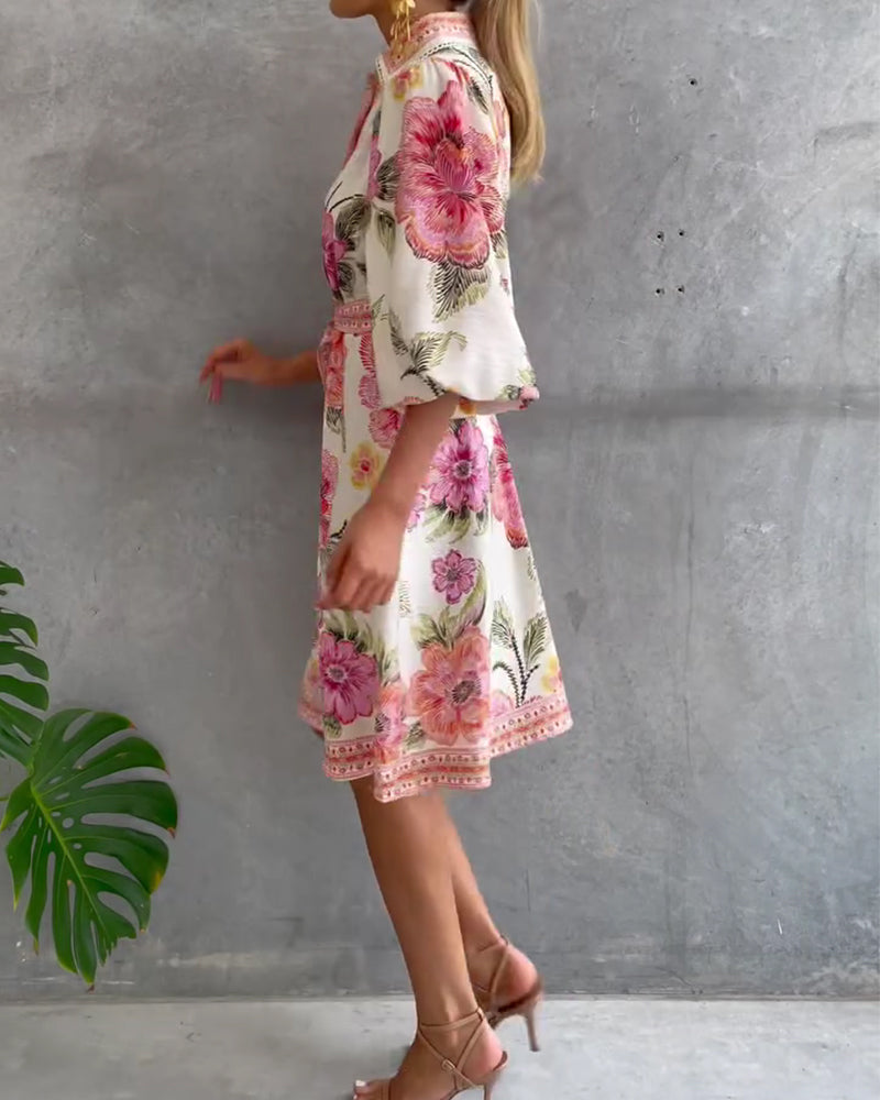 Willa London™ | Floral Elegance Dress