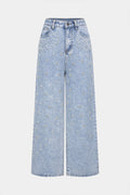 Willa London™ | Pearl Elegance Denim Jeans