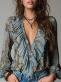 Willa London™ | Ethereal Ruffle Blouse