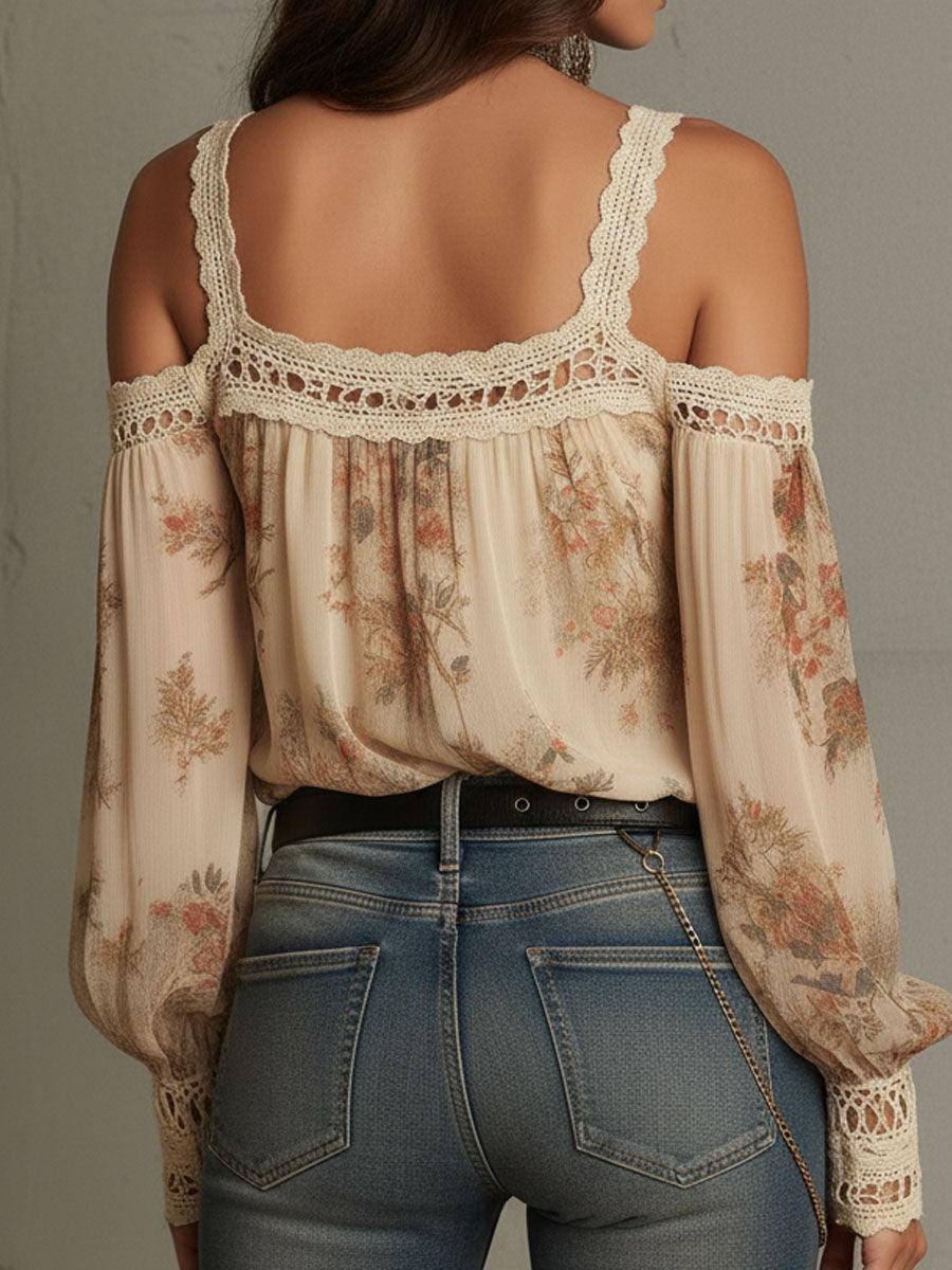 Willa London™ | Vintage Charm Lace Blouse