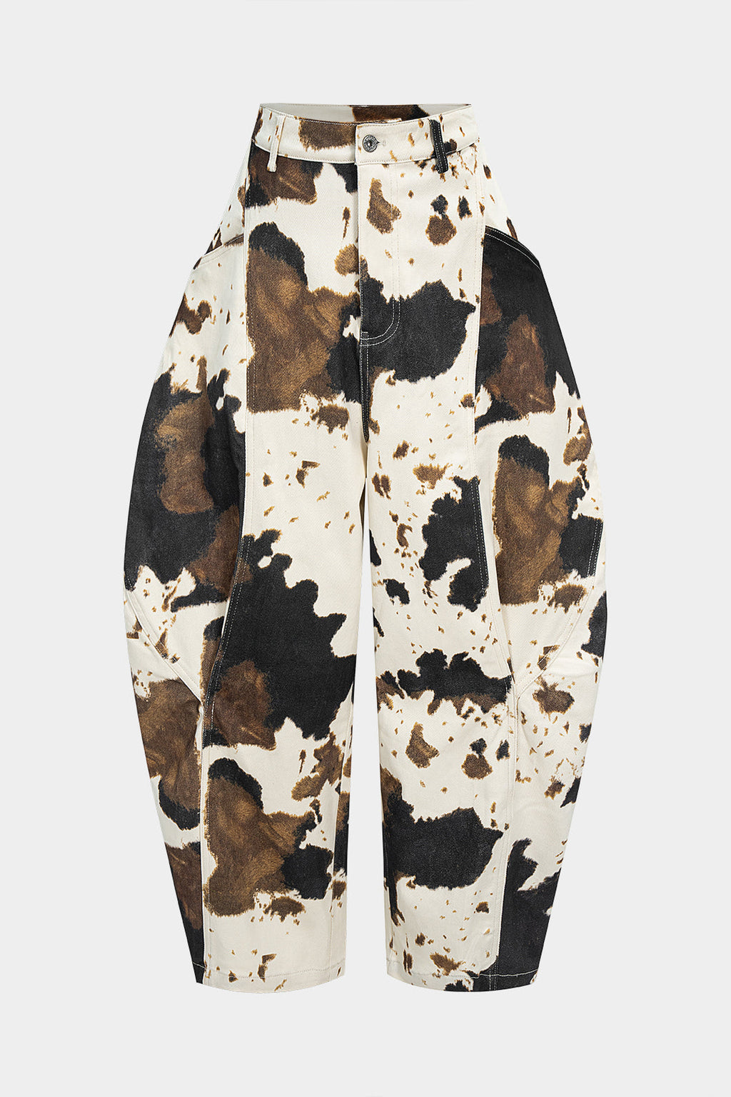 Willa London™ | Abstract Splatter Wide Leg Jeans