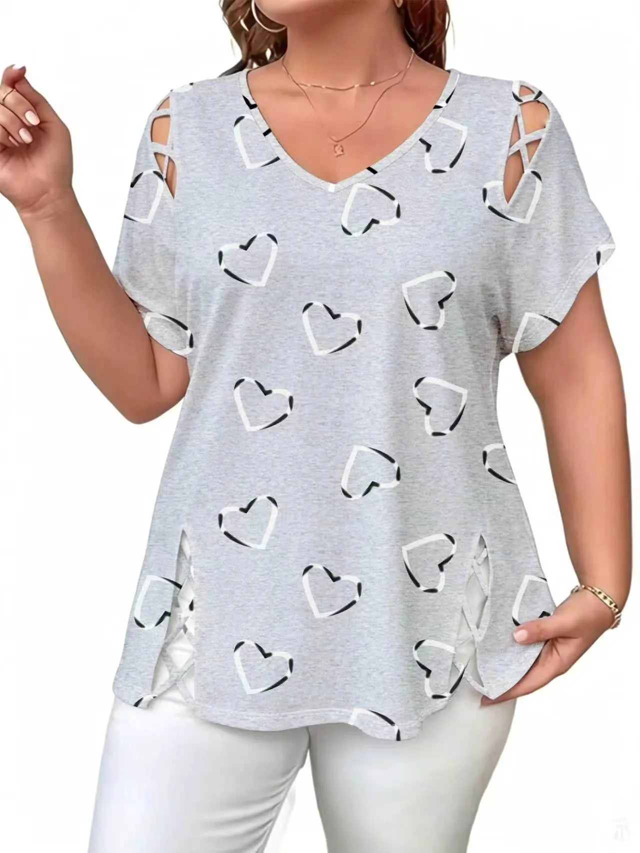 Willa London™ | Heartfelt Elegance Blouse