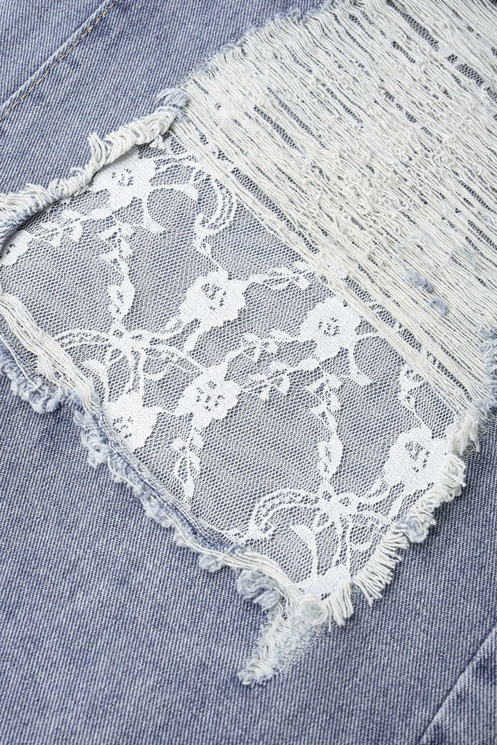 Willa London™ | Lace & Denim Elegance Jeans