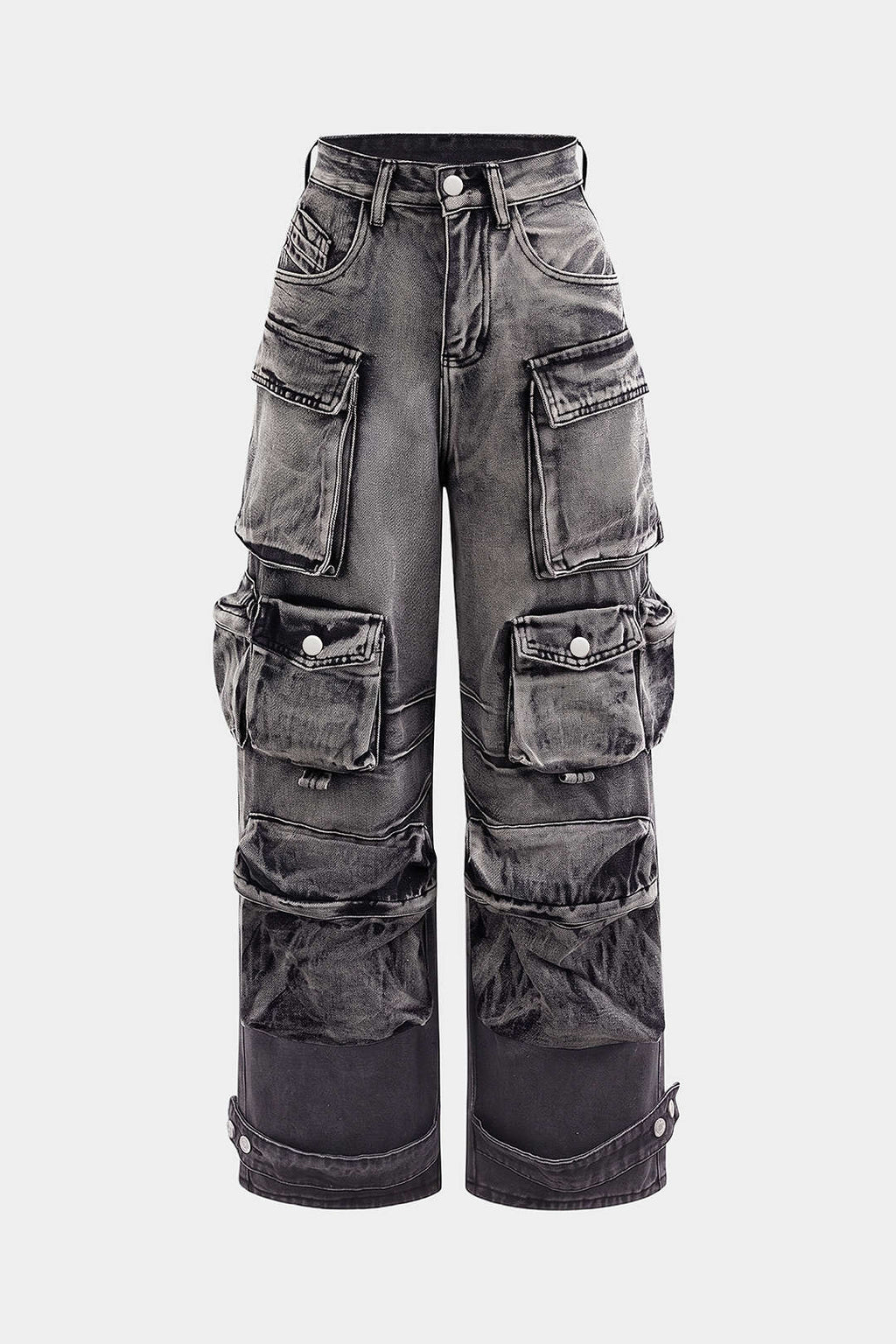 Willa London™ | Urban Elegance Cargo Jeans